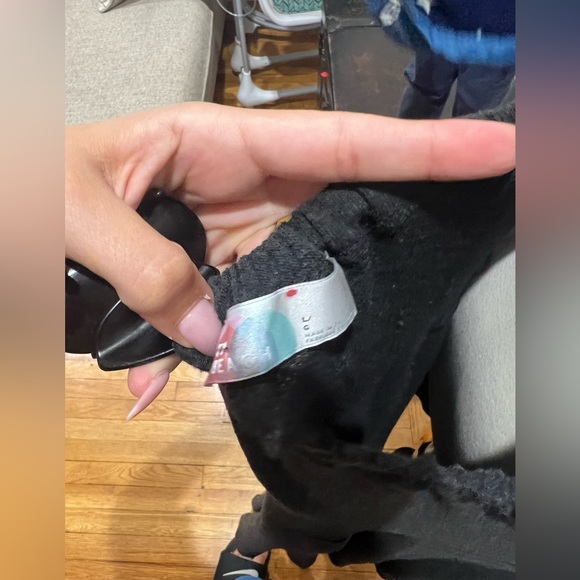 Black Free people cut out back Maxi swing dress - Picture 6 of 9